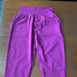 Lululemon Purple Athletic Crop Pants